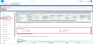Page Layouts in Salesforce