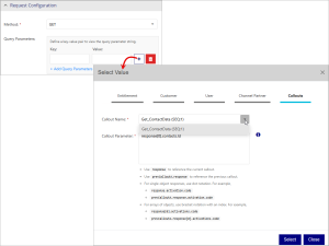 Chained Callouts in Query Parameters
