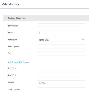 Add Memory page